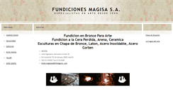 Desktop Screenshot of magisa.es