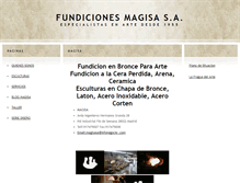 Tablet Screenshot of magisa.es